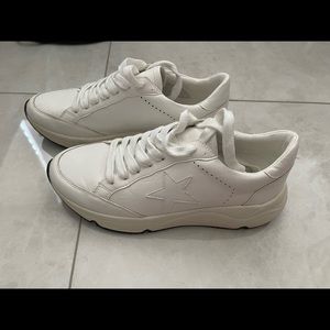 White dad sneakers